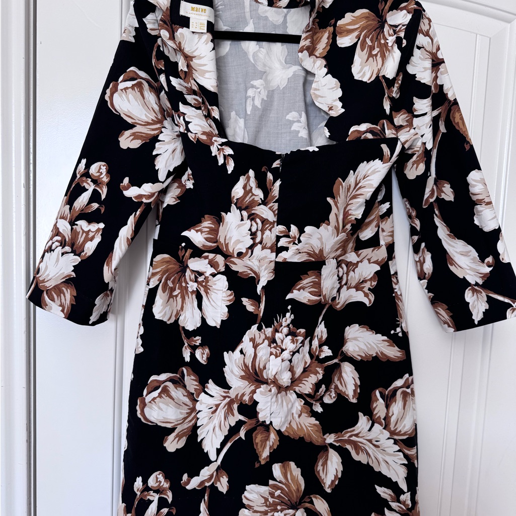 Anthropologie Maeve Mini Dress Sz Uk-10; Us-6
